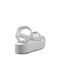 TEVA WOMEN'S W FLATFORM UNIVERSAL SANDAL - SIZE: WOMEN 10 - BRIGHT WHITE - Like New