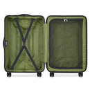 JEEP HARDSIDE EXPANDABLE LUGGAGE SPINNER WHEELS CHECKED-MEDIUM - PEACOAT NAVY - Brand New
