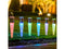 HAKOL BH-570 SOLAR PATHWAY LIGHTS OUTDOOR (SET OF 4) - CLEAR/SILVER - Like New