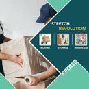 PackageZoom 4 Rolls Stretch Wrap Film 18” x 1500 feet B07PGYFB21-NEW - Brand New