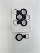 SIINDOO TAG SMART FINDER, AIRTAG WITH PLASTIC CASE FOR KEYCHAIN - 4 PACK - BLACK - Like New