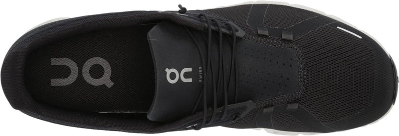 59.98919 Men's Cloud 5 Running Shoes BLACK/WHITE Size 11 - Like New