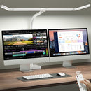 ONEMIX 42" LED Desk Lamp Home Office Light Adjustable 4-Segment Bar - WHITE - Like New