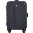 Travelers Club Chicago Hardside Expandable Spinner Luggage, 22" Carry-On - Black - Brand New