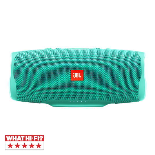 JBL CHARGE 4, WATERPROOF PORTABLE BLUETOOTH SPEAKER - TEAL - Like New