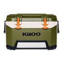 IGLOO 52 QT BMX HARD SIDED ICE CHEST COOLER - GREEN/ORANGE - Like New