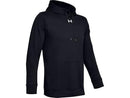 UNDER ARMOUR MEN'S HUSTLE FLEECE HOODIE SIZE MEN L BLACK - Brand New