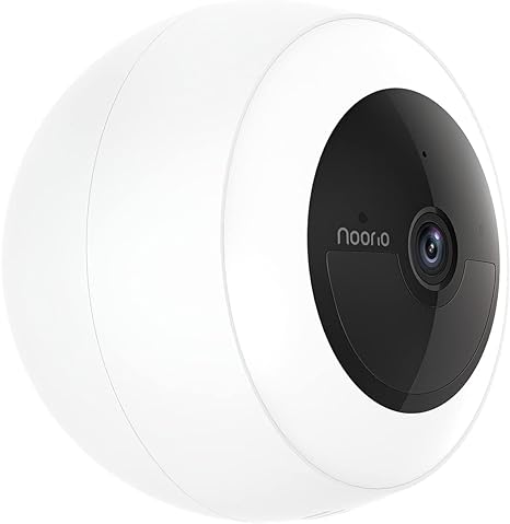 Noorio B310 Outdoor Wireless Security Camera 2K Resolution - White Like New