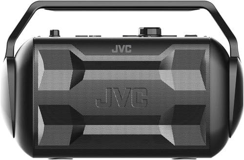 JVC ROVER PORTABLE INDOOR/OUTDOOR BLUETOOTH SPEAKER 30 WATTS - BLACK - Like New