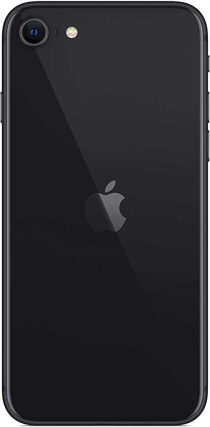 For Parts: APPLE IPHONE SE 2ND GEN 64GB UNLOCKED MX9K2LL/A - BLACK CRACKED SCREEN/LCD