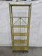 ORIGAMI FOLDABLE STEEL 6-TIER BOOKSHELF - GOLD - Like New