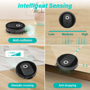 TIDY LIVING ROBOT VACUUM CLEANER,2 IN 1 ROBOT VACUUM AND MOP WITH 4000PA - BLACK - Like New