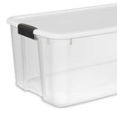 STERILITE 116 QUART ULTRA LATCH STORAGE BOX 1 PACK -CLEAR - Brand New