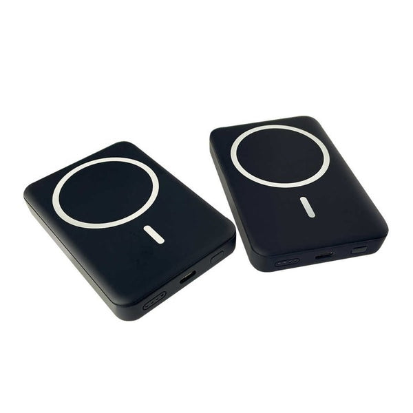 MyCharge Magnetic Wireless Power Bank 5,000mAh, 2 Pack MP50KKA - Black - Like New