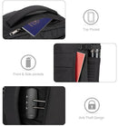 TZOWLA 40L EXPANDABLE TRAVEL LAPTOP BACKPACK 17.3" JP-TZ-IIIT-17.3 - BLACK - Brand New
