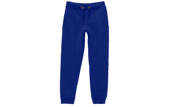 GALAXY BY HARVIC BOY'S SLIM-FIT FLEECE JOGGER SWEATPANTS - SIZE: L - ROYAL - Brand New