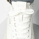 BOSS VINSTON RUNNER SNEAKERS 50552859 OPEN WHITE - SIZE: MEN 9 - OPEN WHITE - Like New