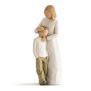 Willow Tree Mother and Son, Sculpted Hand-Painted Figure - Like New