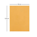 OFFICE DEPOT MANILA ENVELOES 9-1/2" X 12-1/2" CLASP CLOSURE - BOX OF 100 - Like New