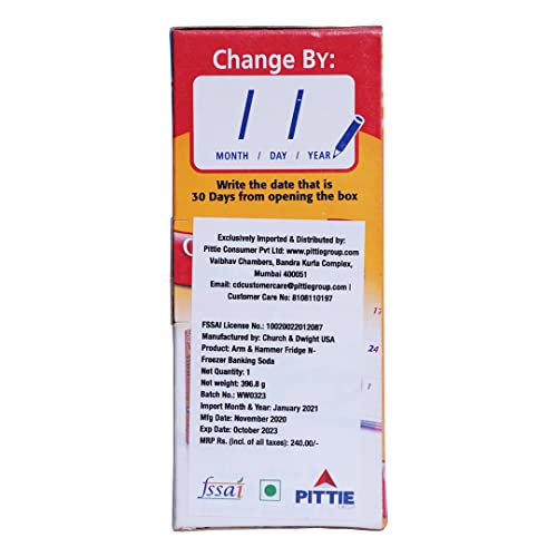 Arm Hammer Fridge-N- Freezer No Scent 14 oz. Cleaning Powder - Brand New