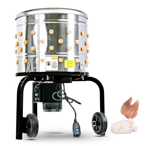 KITCHENER ELECTRIC CHICKEN PLUCKER MACHINE 1HP 120VAC - - Scratch & Dent