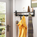 AMBIRD WALL HOOKS WITH SHELF ENTRYWAY HANGING WOOD COAT HOOKS WALL-MOUNTED - Like New