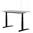 SAFCO 7515 SERIES WELLNESS PANEL 23.5 X 2.5 X 23.5 ACRYLIC CLEAR 7515CL - CLEAR - Brand New