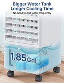 AOLOS 3 IN 1 Portable Air Cooler Room Air Conditioner Fan w/Remote B0B19GKK89 - Like New