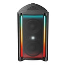 TCL TP300K PORTABLE BLUETOOTH PARTY SPEAKER 8 RGB LIGHT SHOWS - BLACK - Like New