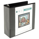 Universal UNV30753 4 in. Capacity 11 in. x 8.5 in. 3 Rings Deluxe Easy-to-Open - Brand New