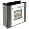 Universal UNV30753 4 in. Capacity 11 in. x 8.5 in. 3 Rings Deluxe Easy-to-Open - Brand New