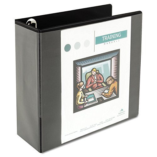 Universal UNV30753 4 in. Capacity 11 in. x 8.5 in. 3 Rings Deluxe Easy-to-Open - Brand New