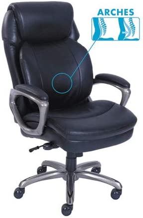 Serta Cosset High-Back Executive Chair SRJ48965 Black Like New