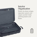 SWISSGEAR 7366 SIGNATURE HARDSIDE EXPANDABLE LUGGAGE SA7366 - NAVY - Like New