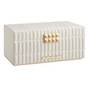 SONGMICS HOME Large Capacity Jewelry Box PU Surface with Stitching UJBC184W01 - Like New