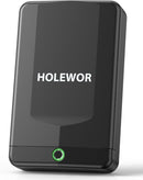 HOLEWOR Biometric Small Pistol Gun Safes - Black - Scratch & Dent