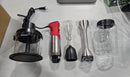 VITAMIX 5-SPEED 4-PIECE DELUXE IMMERSION BLENDER BUNDLE - RED - Like New