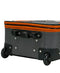 ROCKLAND JOURNEY SOFTSIDE UPRIGHT LUGGAGE SET, 4-PIECE - CHARCOAL/ORANGE - Brand New