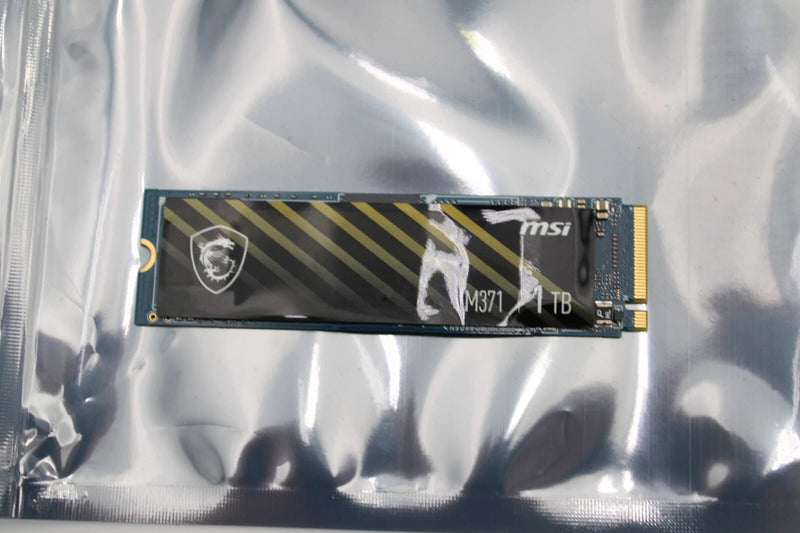 MSI 1TB M.2 SSD SPATIUM M371 SERIES - BLACK - Like New
