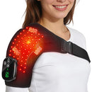 BAISEMAIN CORDLESS SHOULDER HEATING PAD WITH MASSAGE - BLACK - Like New