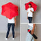 Blunt Metro Travel Umbrella 39" Windproof Compact Umbrella Heavy Duty - Red - Like New