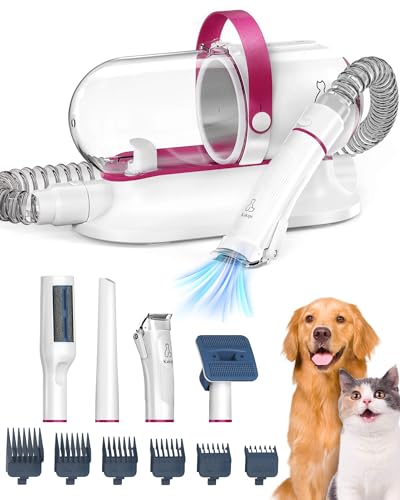 KAKIPI DOG GROOMING KIT DOG CLIPPERS DOG DRYER AND CLEANER - Black - Like New
