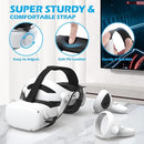 YOGES Battery Head Strap for Quest 2 YOGES 5000mAh Rechargeable Q2-CD - White - Like New