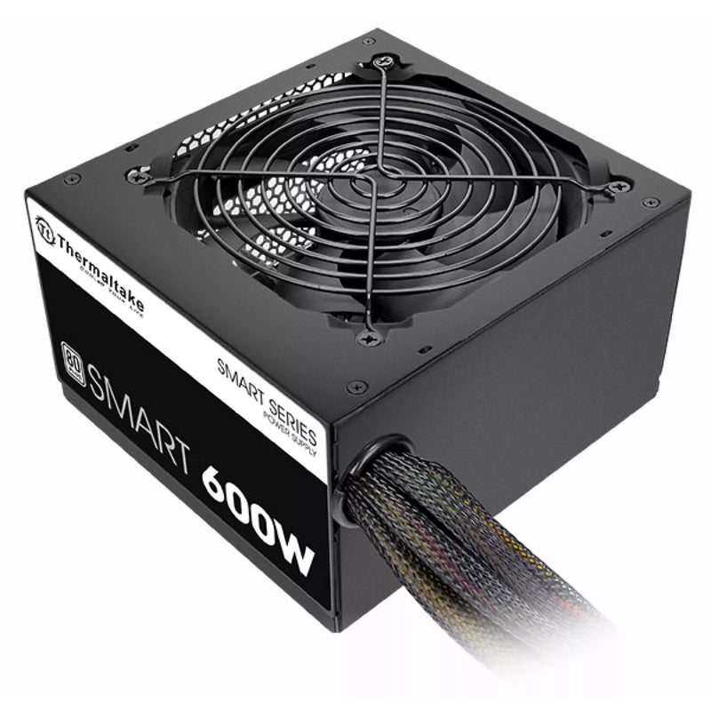 THERMALTAKE SMART 600W ATX POWER SUPPLY - BLACK - Like New