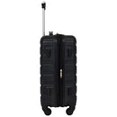 Wrangler 5 Piece Luggage & Travel Accessories Set, Black - Brand New