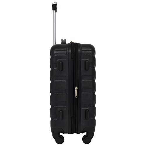 Wrangler 5 Piece Luggage & Travel Accessories Set, Black - Brand New