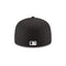 11591127 NEW ERA 59FIFTY NEW YORK YANKEES FITTED HAT MEN 8 BLACK/WHITE - Brand New