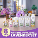 Spa Gifts for Women Spa Luxetique Spa Gift Baskets for Women 8 Pcs Lavender Bath - Like New