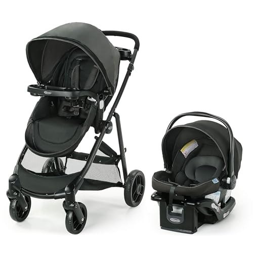 GRACO MODES ELEMENT TRAVEL SYSTEM TRAY SNUGRIDE INFANT CAR SEAT 2111198 - CANTER - Like New