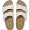 BIRKENSTOCK WOMEN'S ARIZONA FLEX PLATFORM - SIZE: WOMEN 5 - EGGSHELL - Like New